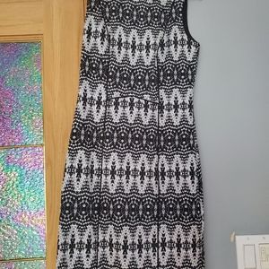 Snake skin print dress